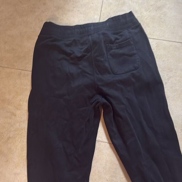 Champion Men’s Black Champion Sweatpant Joggers - Large - Pockets Drawstring - Picture 6 of 6
